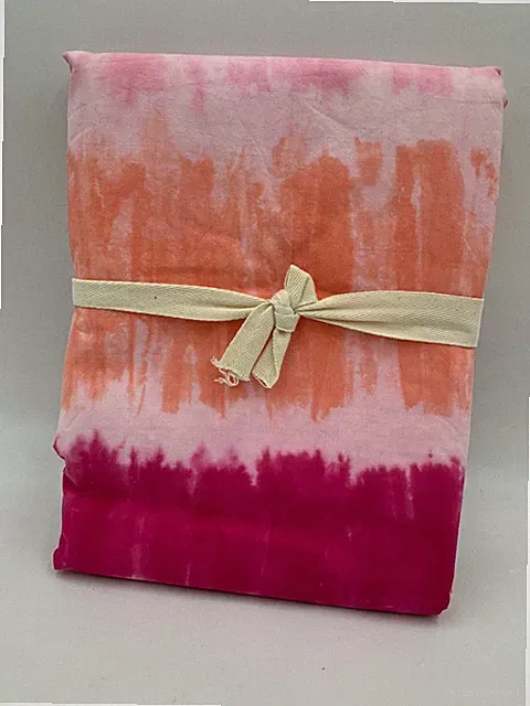 Pottery Barn Teen Reef Tie Dye Duvet Cover Twin Pink #R125