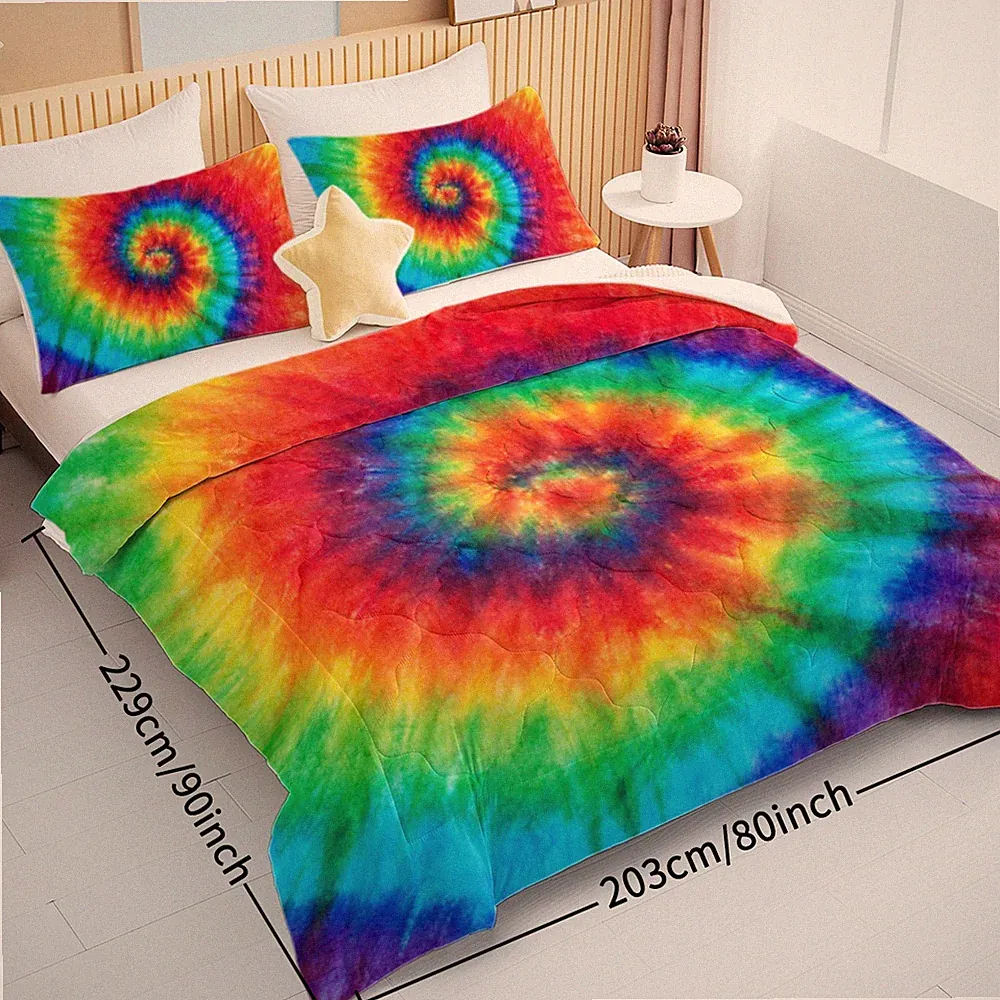 Tie dye bedding set